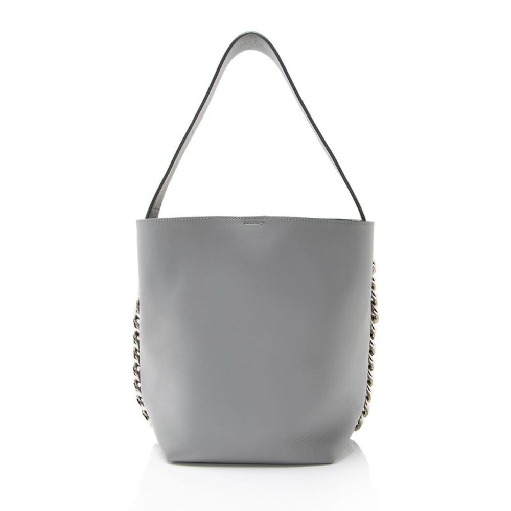 Givenchy Leather Infinity Chain Bucket Bag - Picture 3 of 14